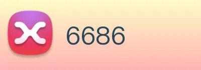 6686 logo
